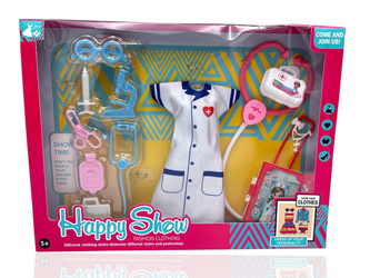 STRÓJ DLA LALKI BARBIE- DOKTOR Z AKCESORIAMI K1157L