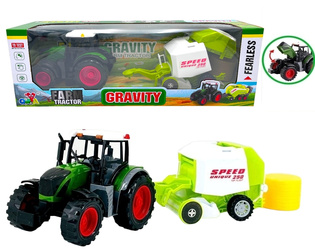 TRAKTOR Z BELOWNICĄ W PUDEŁKU K1214T