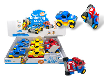 AUTO Z OBRACJĄCYMI SIĘ PRZEDNIMI KOŁAMI 9SZT/DISP K862