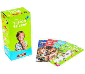 ZESTAW TATUAŻY DLA CHŁOPCÓW 36SZT W DISP K801