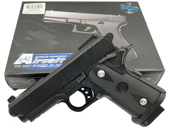 IMITACJA BRONI- PISTOLET V68 PLASTIK DOCIĄŻANY