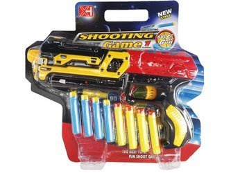 PISTOLET NA STRZAŁKI Z LASEREM I PROJEKTOREM L3224