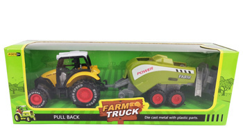 TRAKTOR METAL Z MASZYNĄ MIX L2281