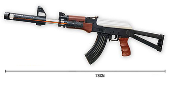IMITACJA BRONI- KARABIN AK-47 Z LASEREM K1011