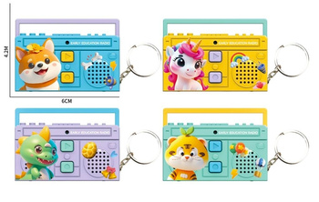 BRELOK MINI RADIO Z NAGRYWANIEM K1254