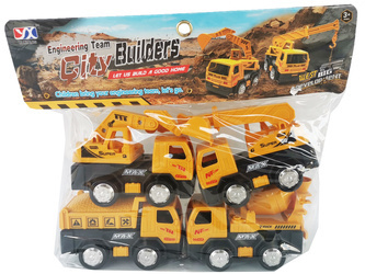 AUTA BUDOWLANE 4SZT L3397