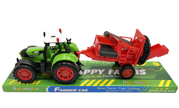 TRAKTOR Z MASZYNĄ L1558