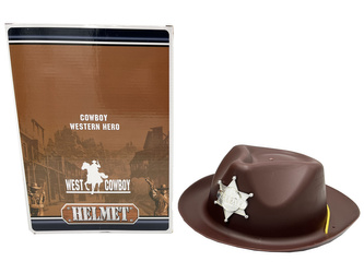 KAPELUSZ KOWBOJSKI(MASYWNY) 12SZT/DISP K714