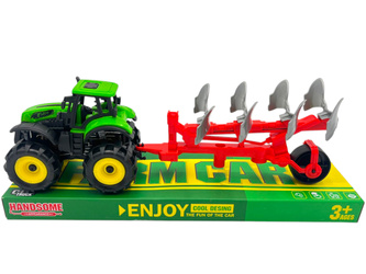 TRAKTOR Z PŁUGIEM K915