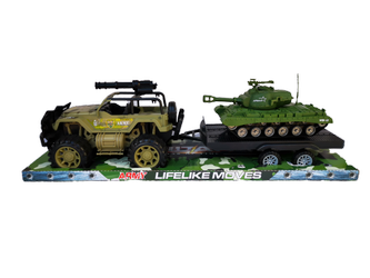 TERENÓWKA WOJSKOWA Z CZOŁGIEM L2669