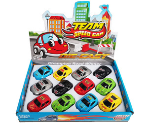 AUTA METALOWE W DISP 12SZT L2008