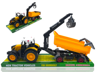 TRAKTOR Z PRZYCZEPĄ K1315