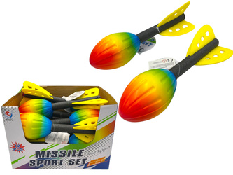 RAKIETKA DO RZUCANIA PIANKOWA 12SZT/DISP K948