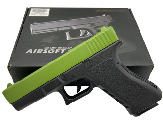 IMITACJA BRONI-PISTOLET V76 PÓŁMETAL KOLOR