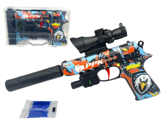 PISTOLET NA KULKI ŻELOWE 6-7MM W PUDEŁKU K548