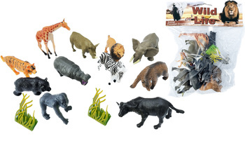 FIGURKI ZWIERZĄT DZIKICH L3861