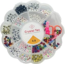 ZESTAW DO ROBIENIA BRANSOLETEK Z IMIONAMI K383