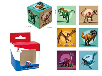 UKŁADANKA 3X3XCM DINO K1302