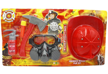 ZESTAW STRAŻACKI Z KASKIEM K118
