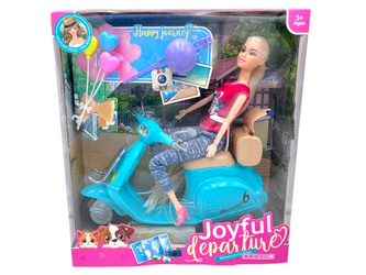 LALKA NA SKUTERZE K1239M